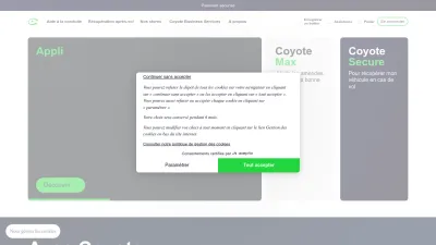 Screenshot preview of moncoyote.com