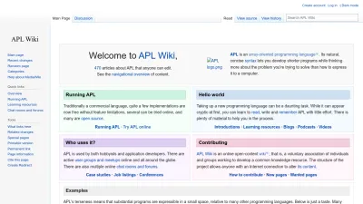 Screenshot preview of aplwiki.com