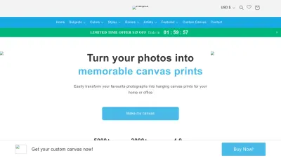 Screenshot preview of wallpics.com