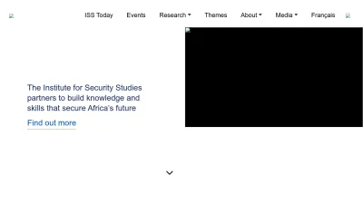 Screenshot preview of issafrica.org