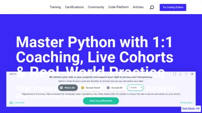 Screenshot preview of pybit.es
