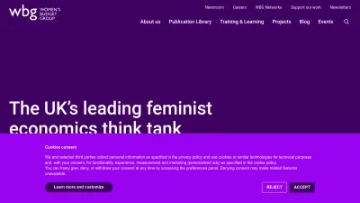 Screenshot preview of wbg.org.uk