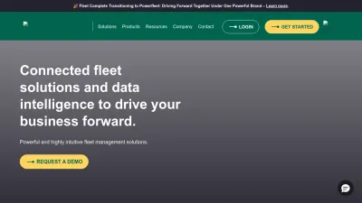 Screenshot preview of fleetcomplete.com