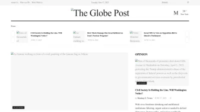 Screenshot preview of theglobepost.com