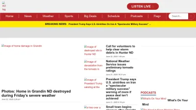 Screenshot preview of am1100theflag.com