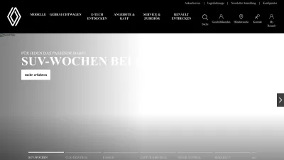 Screenshot preview of renault.de