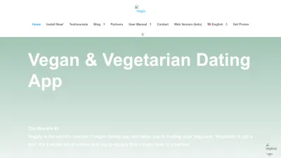 Screenshot preview of veggly.net
