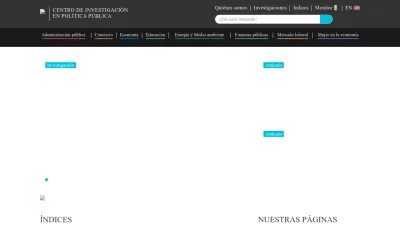 Screenshot preview of imco.org.mx