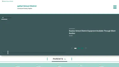 Screenshot preview of sd47.bc.ca