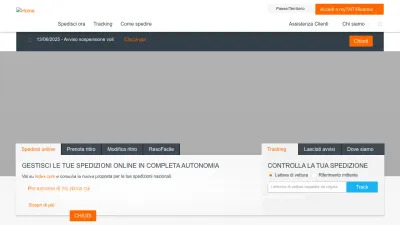 Screenshot preview of tnt.it