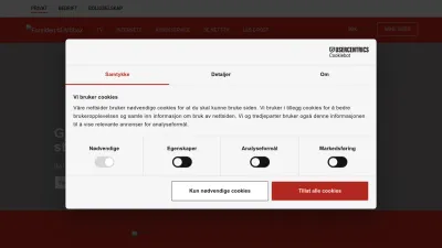 Screenshot preview of altibox.no