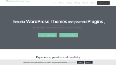 Screenshot preview of crestaproject.com