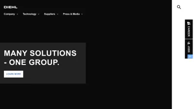 Screenshot preview of diehl.com