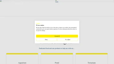 Screenshot preview of tetra.net