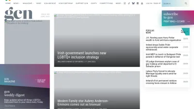 Screenshot preview of gcn.ie