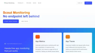 Screenshot preview of scoutapm.com