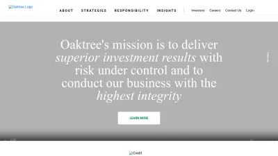 Screenshot preview of oaktreecapital.com