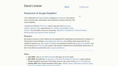 Screenshot preview of davidlindner.me