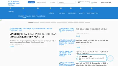 Screenshot preview of vnpt.com.vn