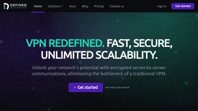 Screenshot preview of defined.net