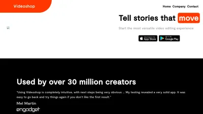 Screenshot preview of videoshop.net