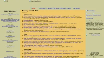 Screenshot preview of expectingrain.com