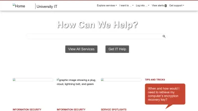 Screenshot preview of uit.stanford.edu