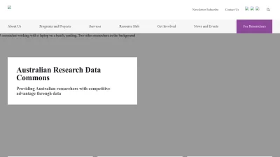 Screenshot preview of ardc.edu.au