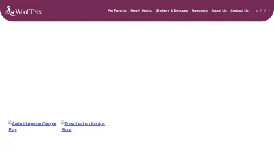 Screenshot preview of wooftrax.com