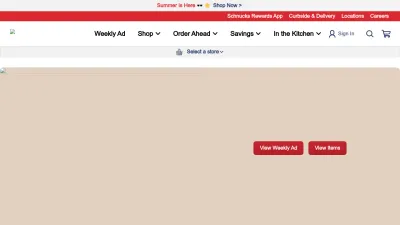 Screenshot preview of schnucks.com