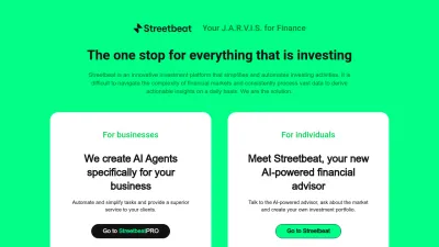 Screenshot preview of streetbeat.com