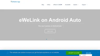 Screenshot preview of ewelink.cc