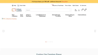 Screenshot preview of urbanladder.com