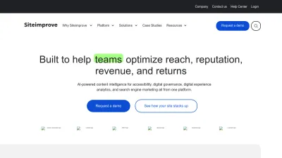 Screenshot preview of siteimprove.com