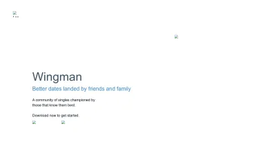 Screenshot preview of wingmanapp.com