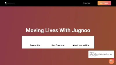 Screenshot preview of jugnoo.in