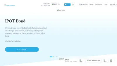 Screenshot preview of indopremier.com