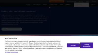 Screenshot preview of nmhh.hu