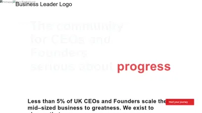 Screenshot preview of businessleader.co.uk