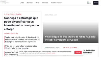 Screenshot preview of empiricus.com.br
