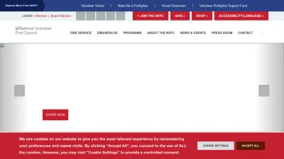 Screenshot preview of nvfc.org