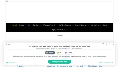 Screenshot preview of jrrvf.com
