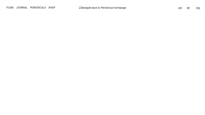 Screenshot preview of petrolicious.com