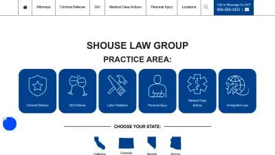 Screenshot preview of shouselaw.com