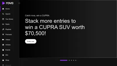 Screenshot preview of rova.nz