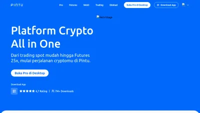 Screenshot preview of pintu.co.id