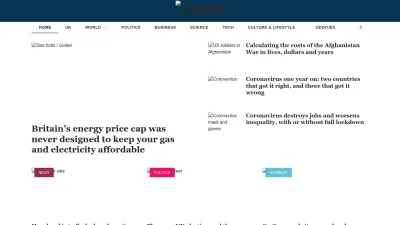 Screenshot preview of descrier.co.uk