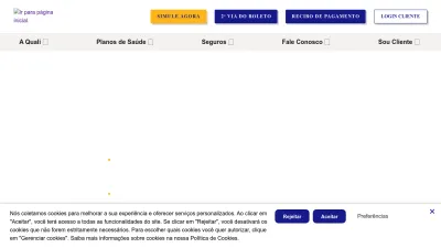 Screenshot preview of qualicorp.com.br