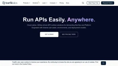 Screenshot preview of traefik.io