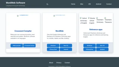 Screenshot preview of wordwebsoftware.com